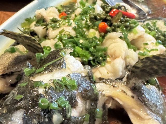 Steamed fish, 30 g of protein